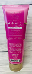 Bath & Body Works Covered in Roses cream swatch on skin highlighting long-lasting hydration