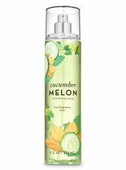 Bath & Body Works Cucumber Melon bottle and pump for a refreshing, light fragrance spray.