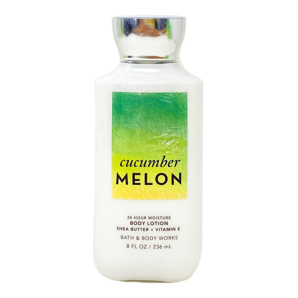 Bath & Body Works cucumber melon lotion set tubes highlights refreshing scent and smooth skin potential