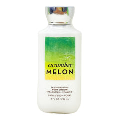 Bath & Body Works cucumber melon lotion set tubes highlights refreshing scent and smooth skin potential