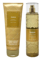 Bath & Body Works Dahlia Ultra Shea body cream jar for deep moisture and smooth skin.