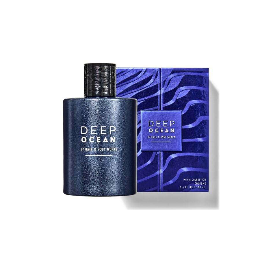 Bath & Body Works Deep Ocean cologne spray for a long-lasting signature scent.