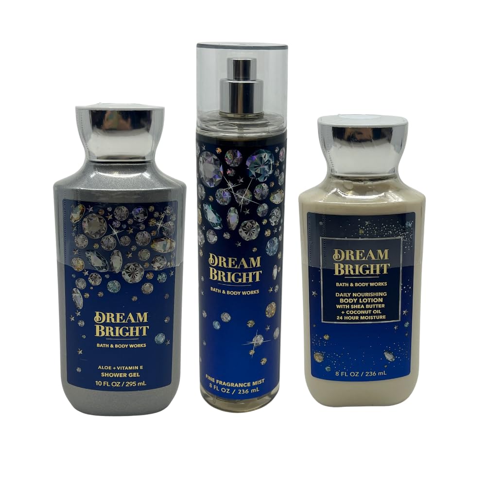 Bath & Body Works Dream Bright body lotion tube delivering 24-hour moisture and softer skin