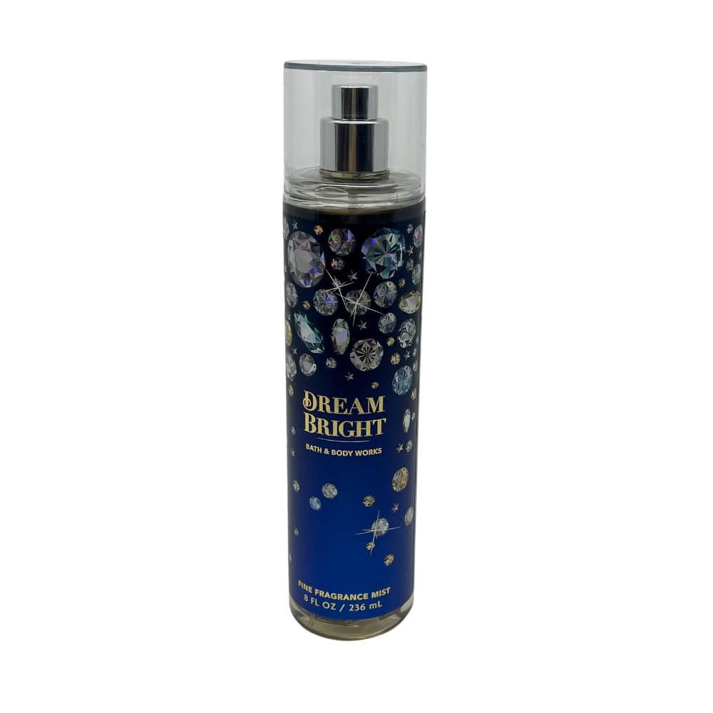 Bath & Body Works Dream Bright crystallized vanilla hint adds warm sweetness for cozy evenings