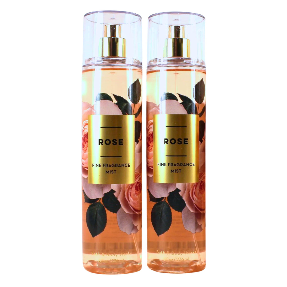 Bath & Body Works Fine Fragrance Mist Rose bottle for daily refresh with a delicate scent.