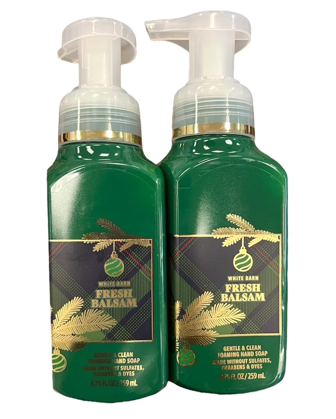 Bath & Body Works Fresh Balsam foaming hand soap bottle with gentle lather for daily use.