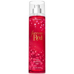 Bath & Body Works Forever Red Fine Fragrance Mist bottle for all-day fragrance and skin hydration.