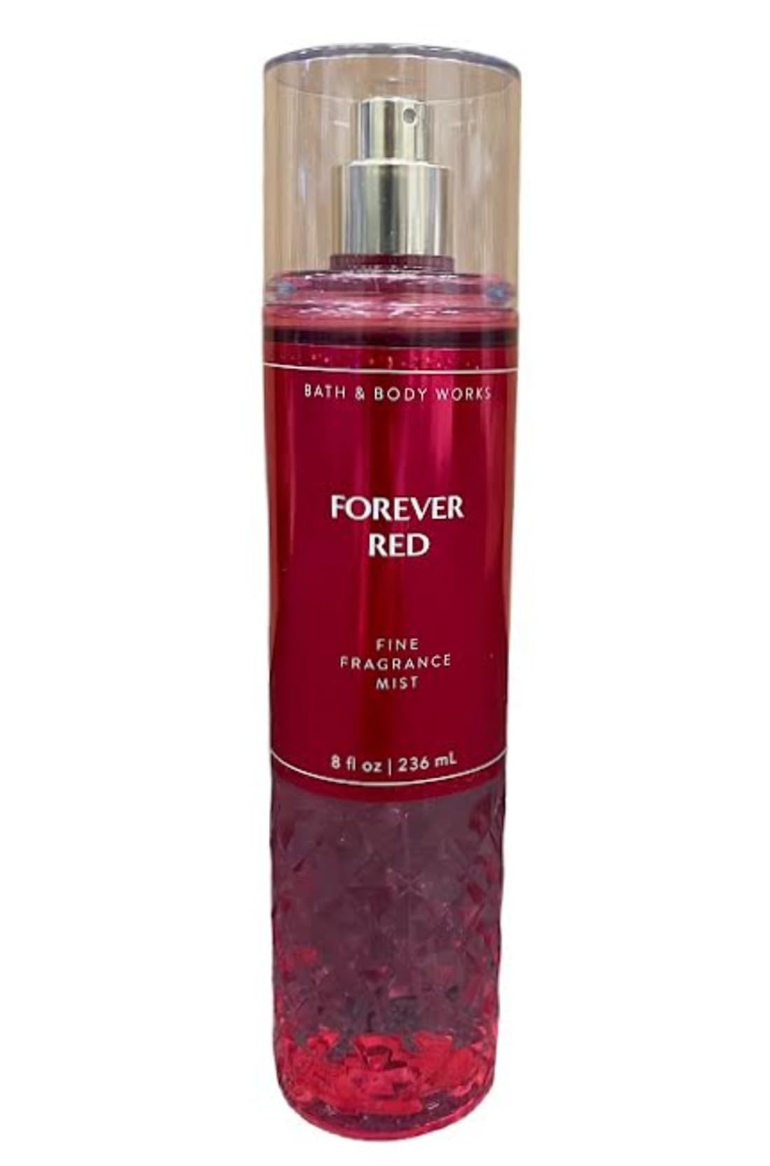 Bath & Body Works Forever Red Mist gift set packaging emphasizes premium scent for gifting.