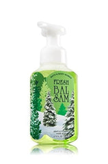 Bath & Body Works Fresh Balsam foaming hand soap bottle showing seasonal packaging for everyday cleansing