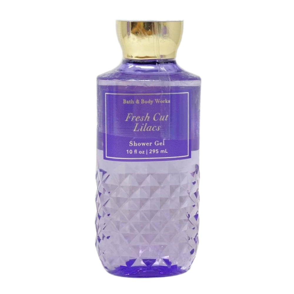 Bath & Body Works Fresh Cut Lilacs body lotion bottle delivering Vitamin E and Shea Butter, smooth skin