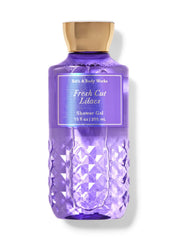 Bath & Body Works Fresh Cut Lilacs 2-pack side view emphasizing moisturizing formula