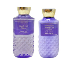 Bath & Body Works Fresh Cut Lilacs shower gel pour with lilac scent for refreshing cleanse