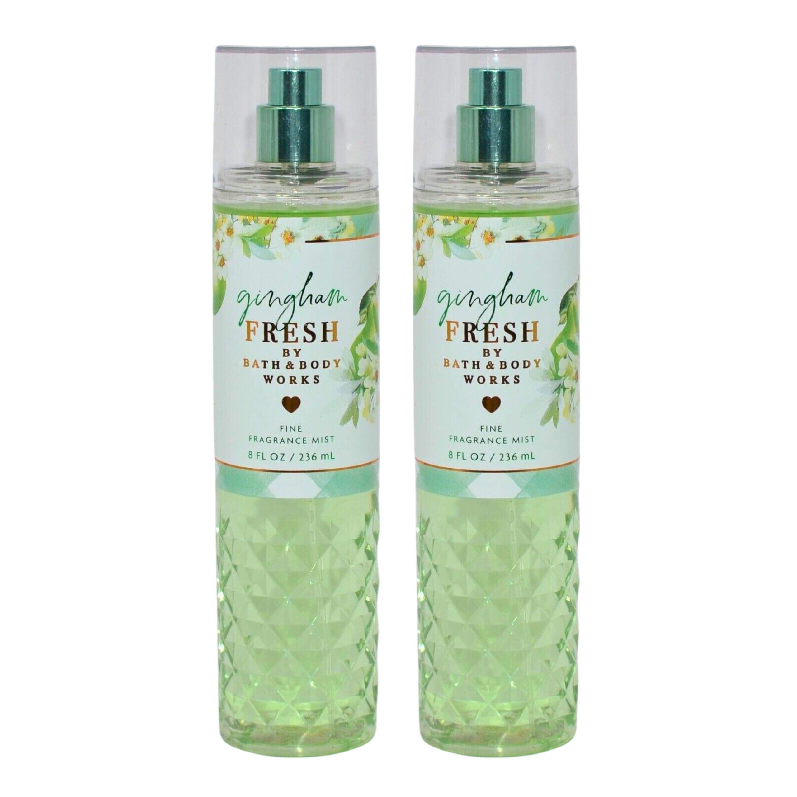 Bath & Body Works Gingham Fresh fragrance mist set bottles for daily wear.