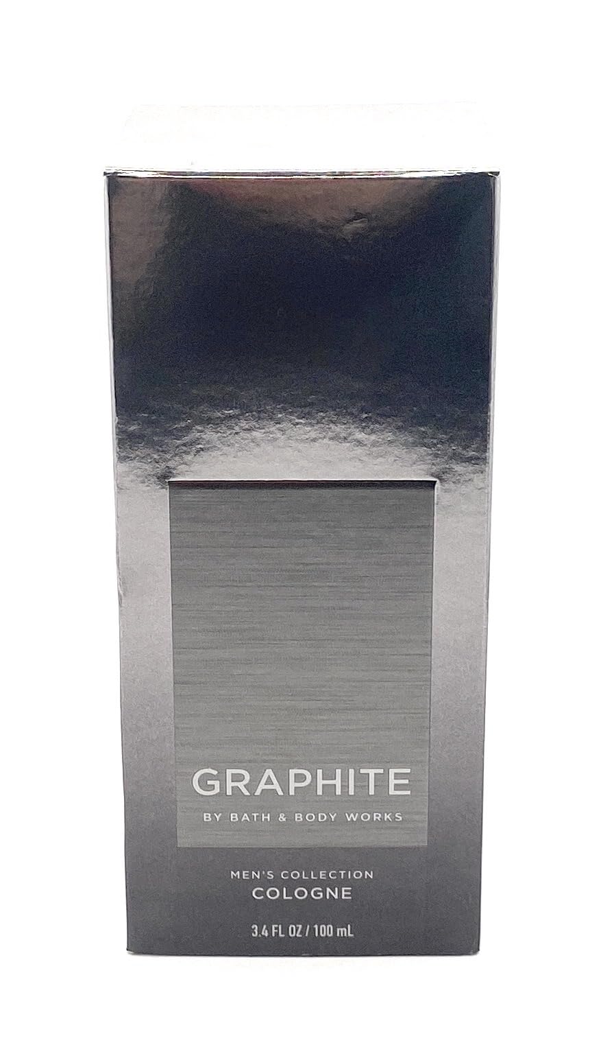 Bath & Body Works Graphite bottle close-up highlighting matte texture and cap.