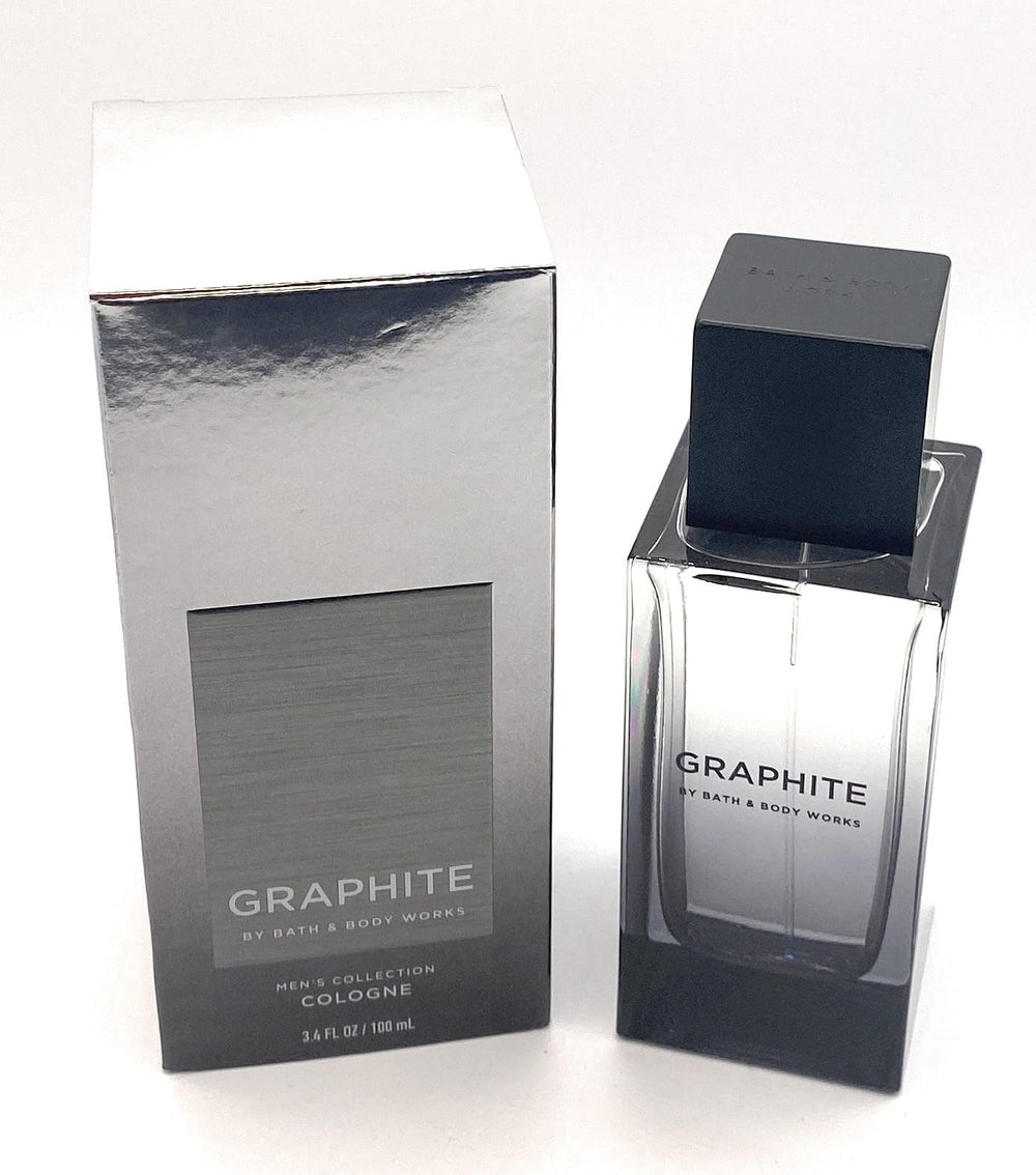 Bath & Body Works Graphite men's fragrance bottle front for daily confidence.