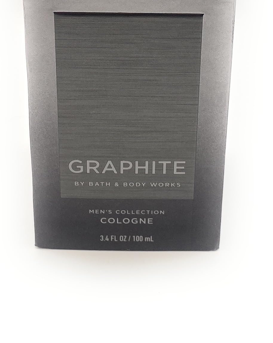 Bath & Body Works Graphite packaging on a shelf showing premium display-worthy design.