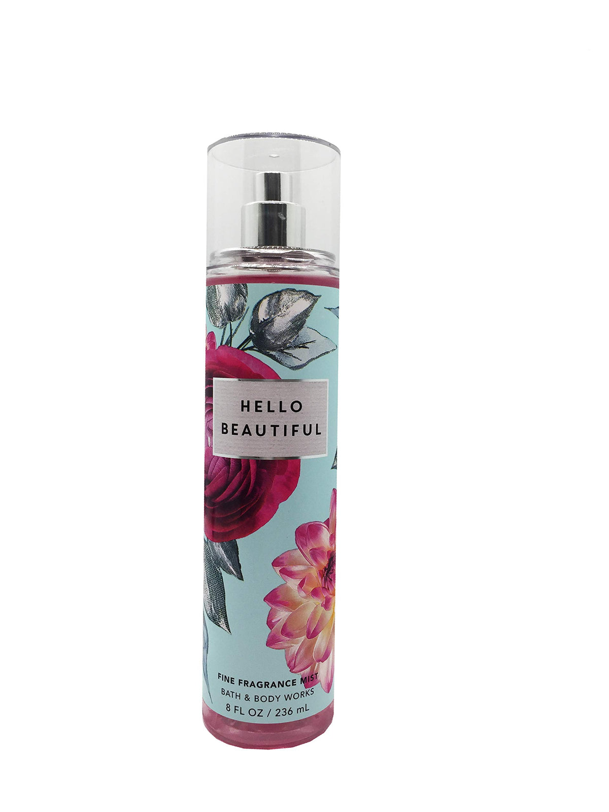 Bath & Body Works Hello Beautiful fine fragrance mist bottle for everyday refreshing fragrance.
