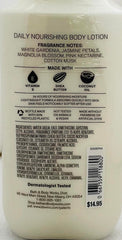 Bath & Body Works Hello Beautiful Lotion 8oz label highlights shea and vitamin E for everyday care