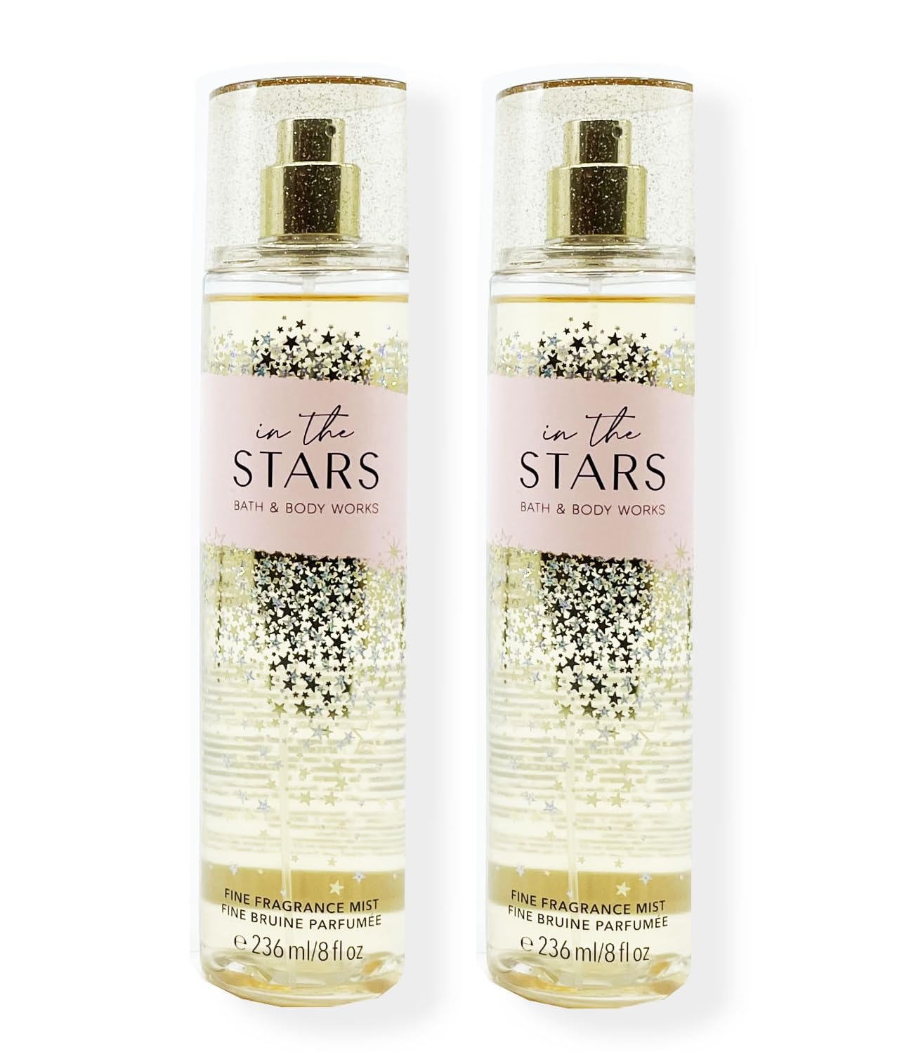 Bath & Body Works In the Stars mist gift set with two bottles for day-to-night wear.