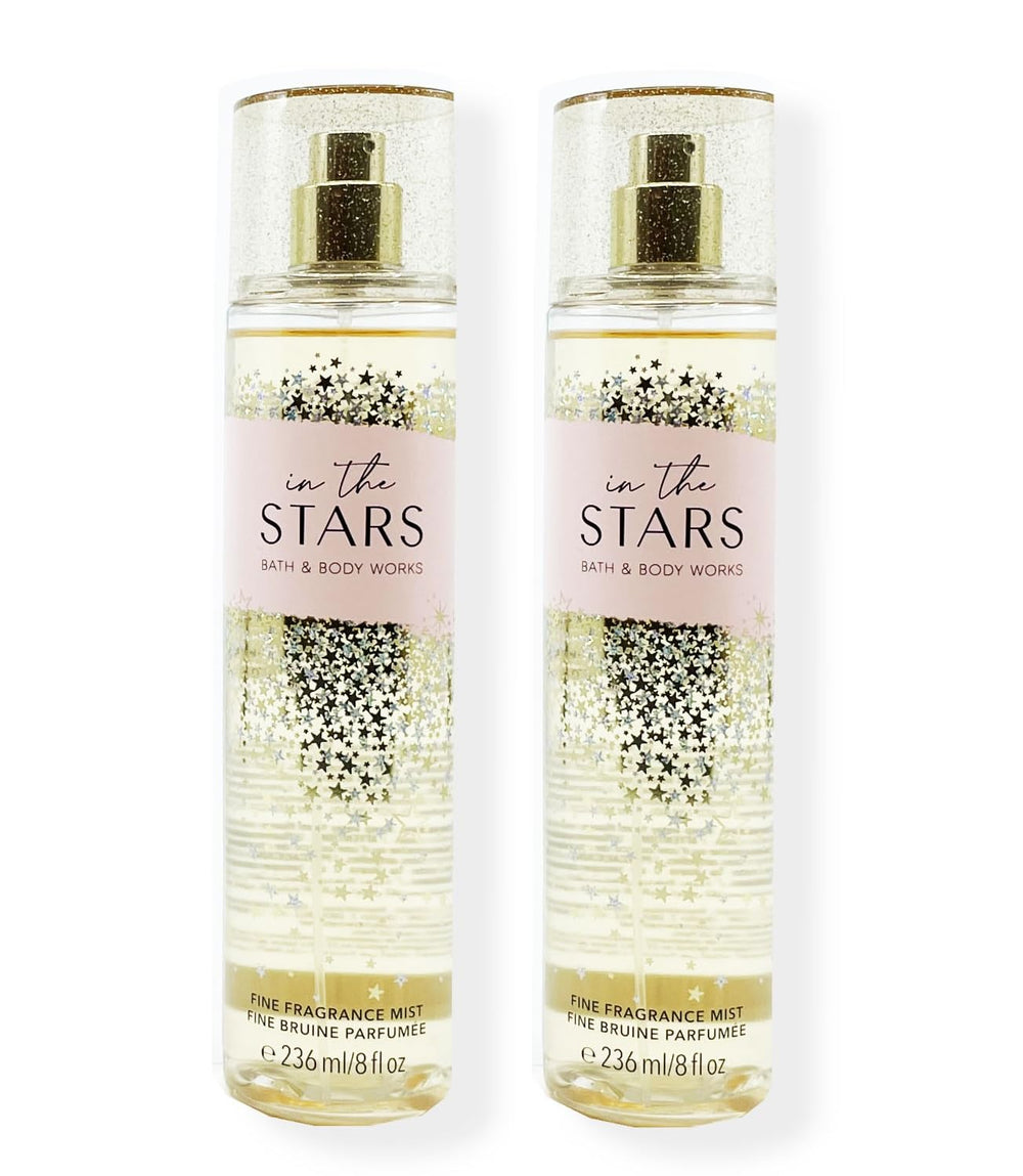 Bath & Body Works In the Stars mist gift set with two bottles for day-to-night wear.