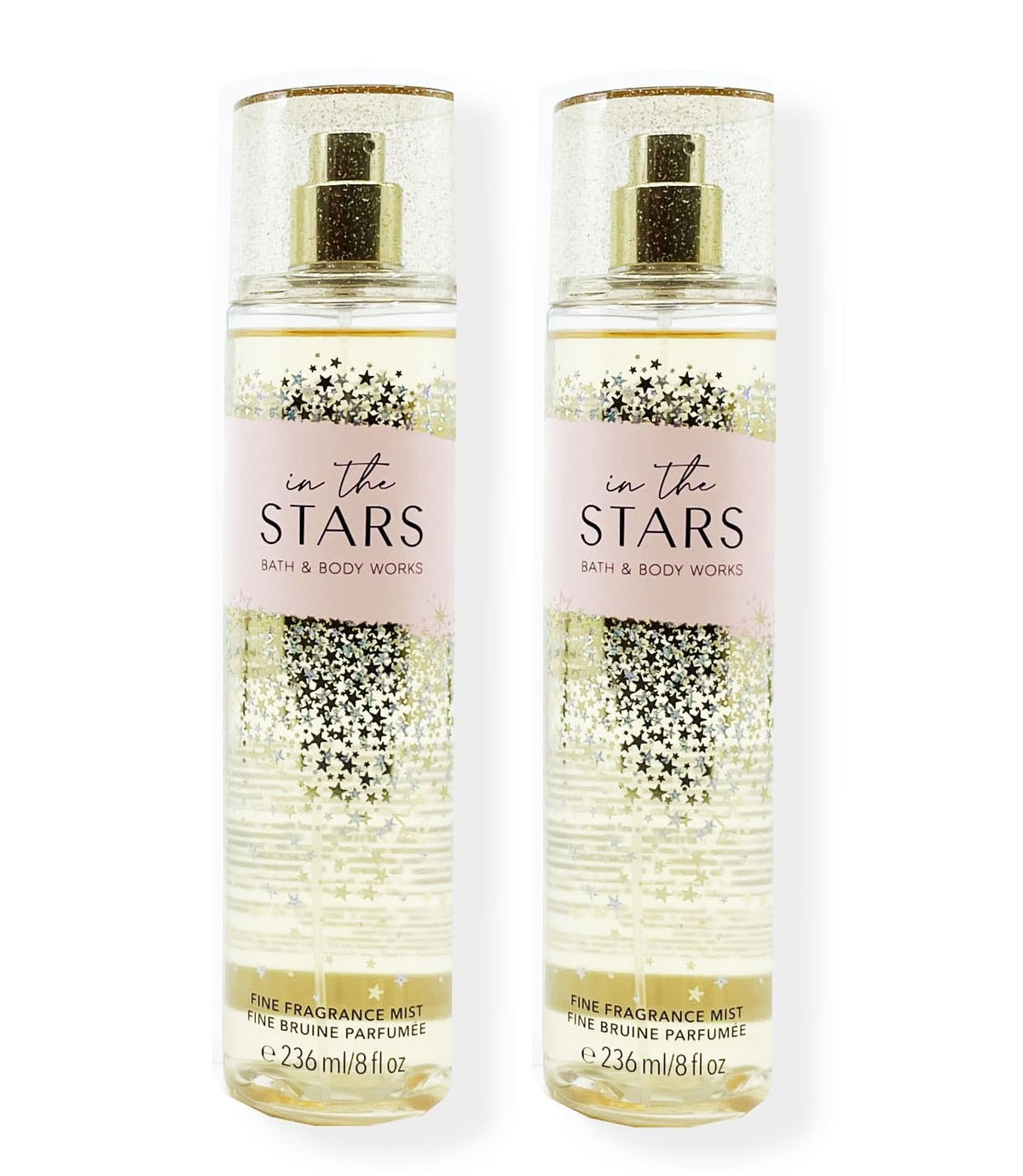Bath & Body Works In the Stars mist gift set with two bottles for day-to-night wear.