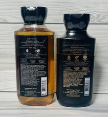 Bath & Body Works Into The Night body wash bottle for refreshing cleanse and alluring scent.