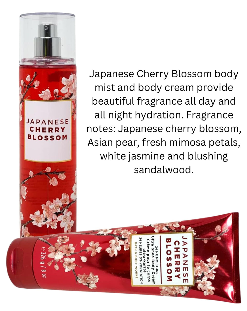 Bath & Body Works Japanese Cherry Blossom Ultra Shea body cream tub for deep hydration