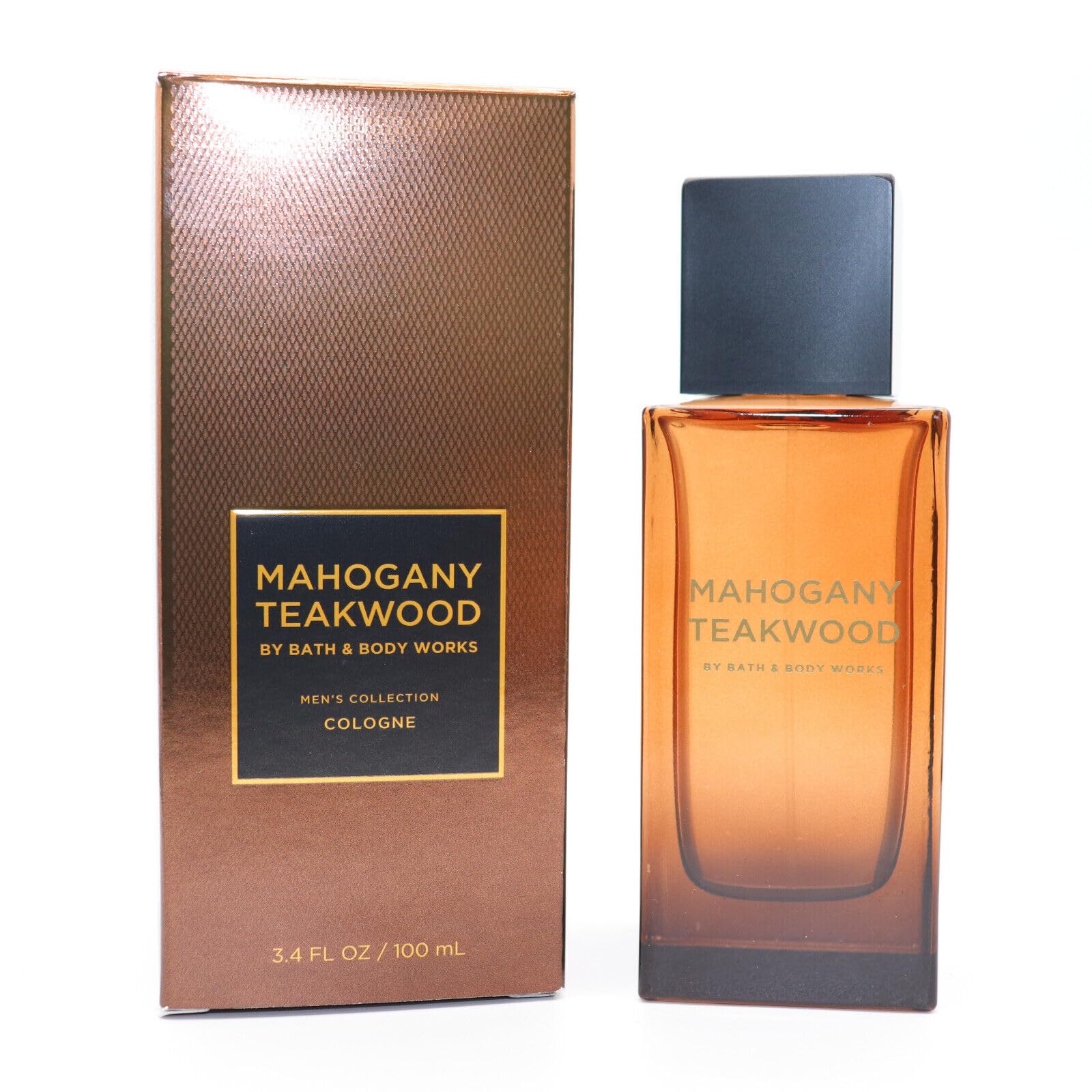 Bath & Body Works Marble Men's Fragrance Mahogany Teakwood bottle for long-lasting everyday wear.