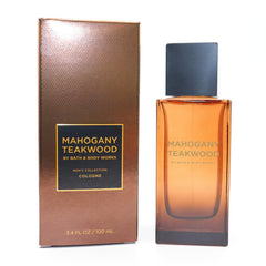 Bath & Body Works Marble Men's Fragrance Mahogany Teakwood bottle for long-lasting everyday wear.