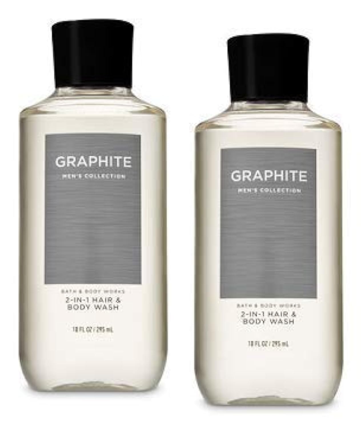 Bath & Body Works Men 3-in-1 wash graphite bottle for versatile grooming and refreshing clean