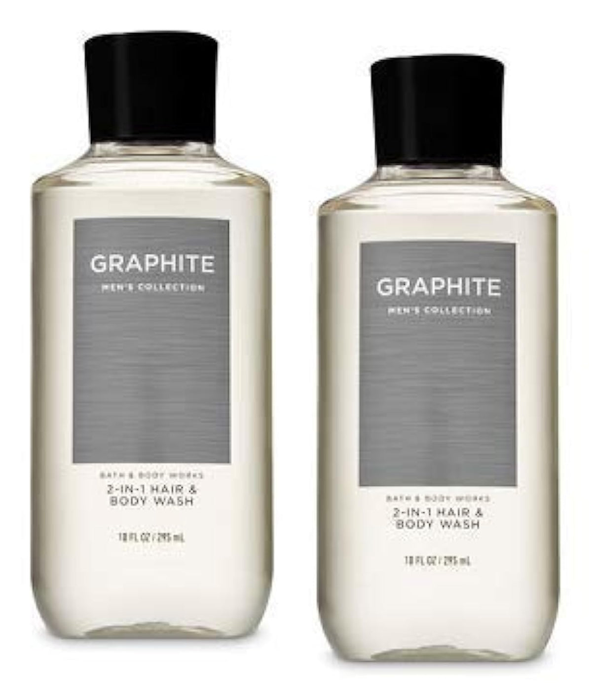 Bath & Body Works Men 3-in-1 wash graphite bottle for versatile grooming and refreshing clean