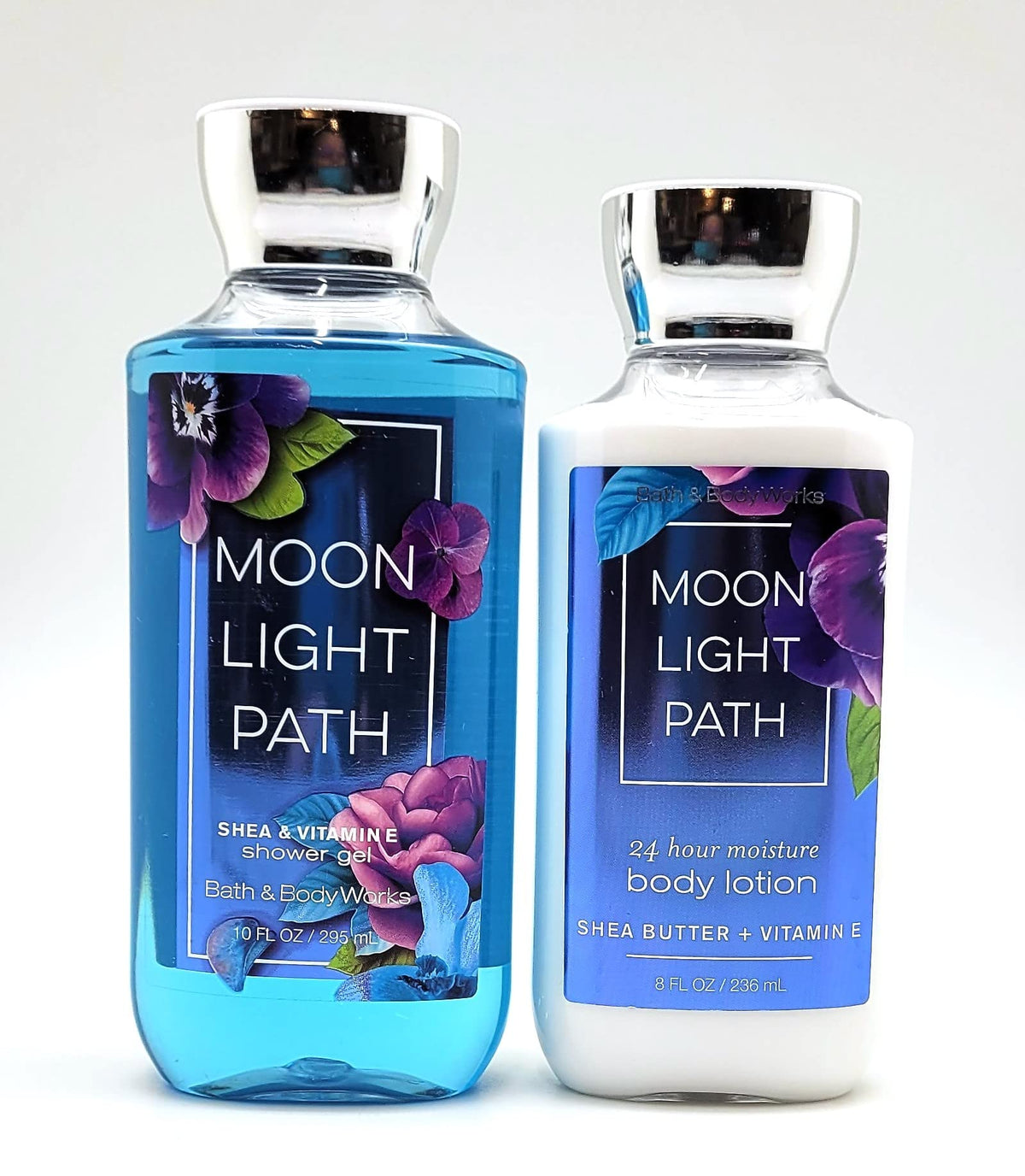 Bath and Body Works Moonlight Path bottle highlights soothing evening fragrance for routine