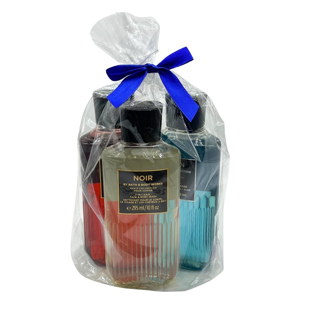 Bath & Body Works Noir 3-in-1 wash bottle with mystifying scent for everyday grooming.