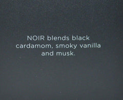 Bath and Body Works Noir notes cardamom vanilla musk highlight versatile fragrance use