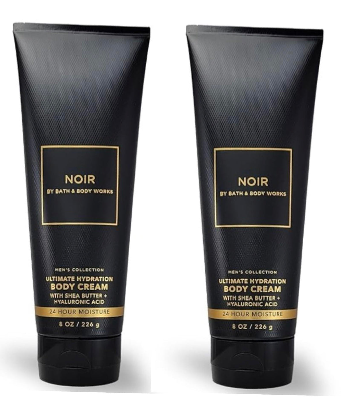Bath & Body Works Noir Ultimate Hydration Cream bottle delivers lasting moisture.