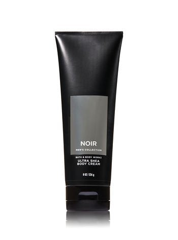 Bath & Body Works Noir Ultra Shea cream moisturizes deeply for softer, smoother skin