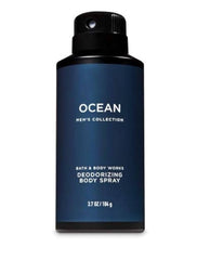 Bath & Body Works Ocean deodorizing spray packaging, ideal for gym refresh and all-day scent.