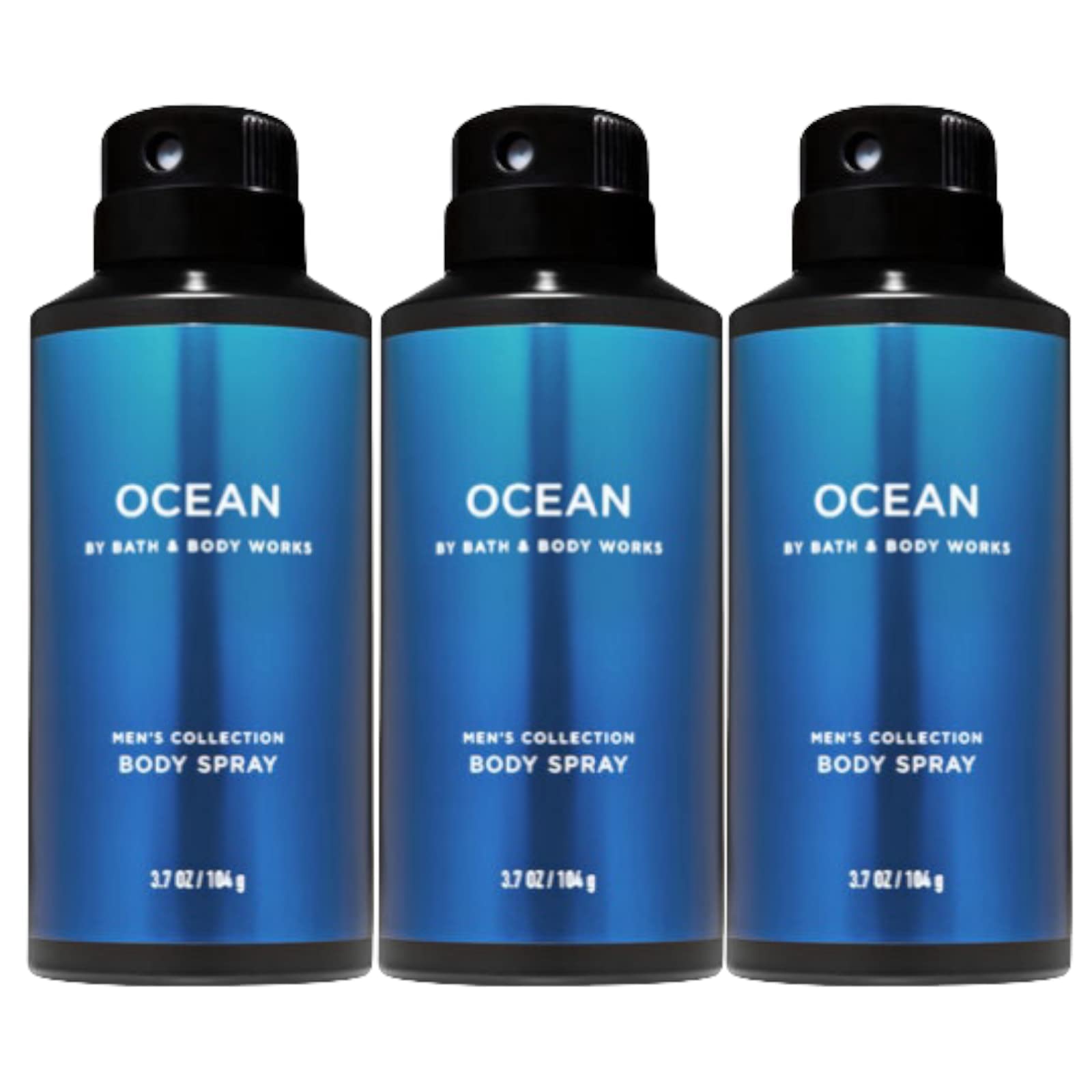 Bath & Body Works Ocean Noir deodorizing body spray bottle provides all-day freshness after workouts.
