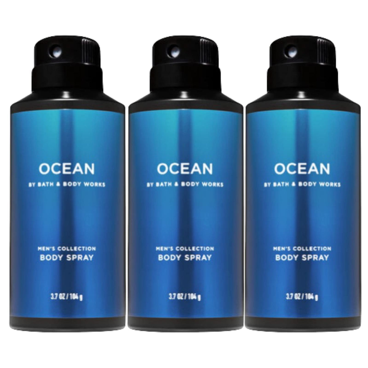Bath & Body Works Ocean Noir deodorizing body spray bottle provides all-day freshness after workouts.