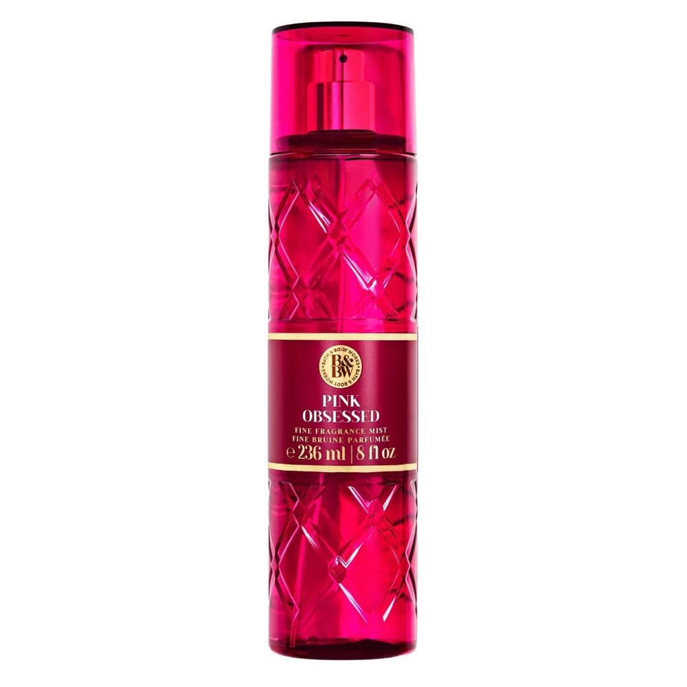 Bath & Body Works Pink Obsessed body spray bottle for daily fragrance and all-day refresh.