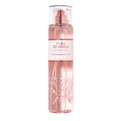 Bath and Body Works Pure Wonder note iced rose for refreshing scent.