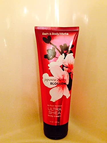 Bath & Body Works Signature Collection Ultra Shea Cream packaging with Japanese Cherry Blossom label