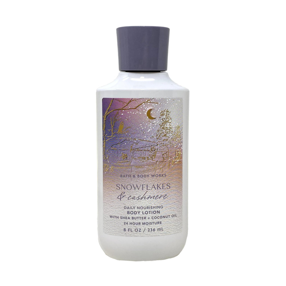 Bath & Body Works Snowflakes & Cashmere gift set packaging varies highlighting premium trio presentation