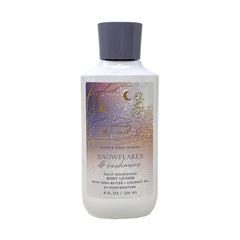 Bath & Body Works Snowflakes & Cashmere gift set packaging varies highlighting premium trio presentation