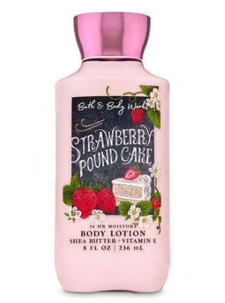 Bath and Body Works Strawberry Pound Cake Daily Trio packaging photo shows coordinated routine and mood.