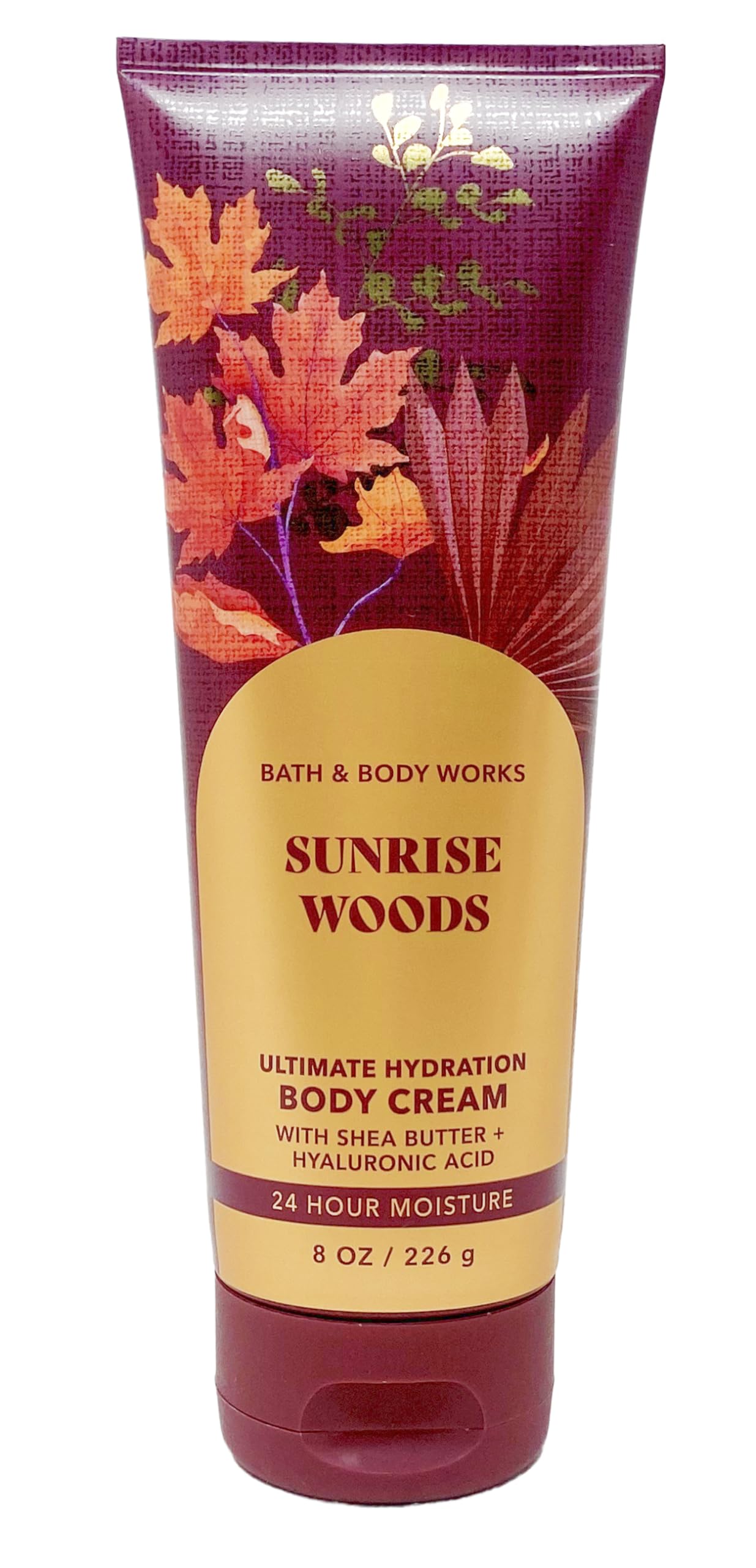 Bath and Body Works Sunrise Woods 2-pack bottle closeup highlighting sandalwood berries scent