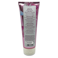 Bath & Body Works Sweet Pea three-pack display emphasizes fragrance and value.