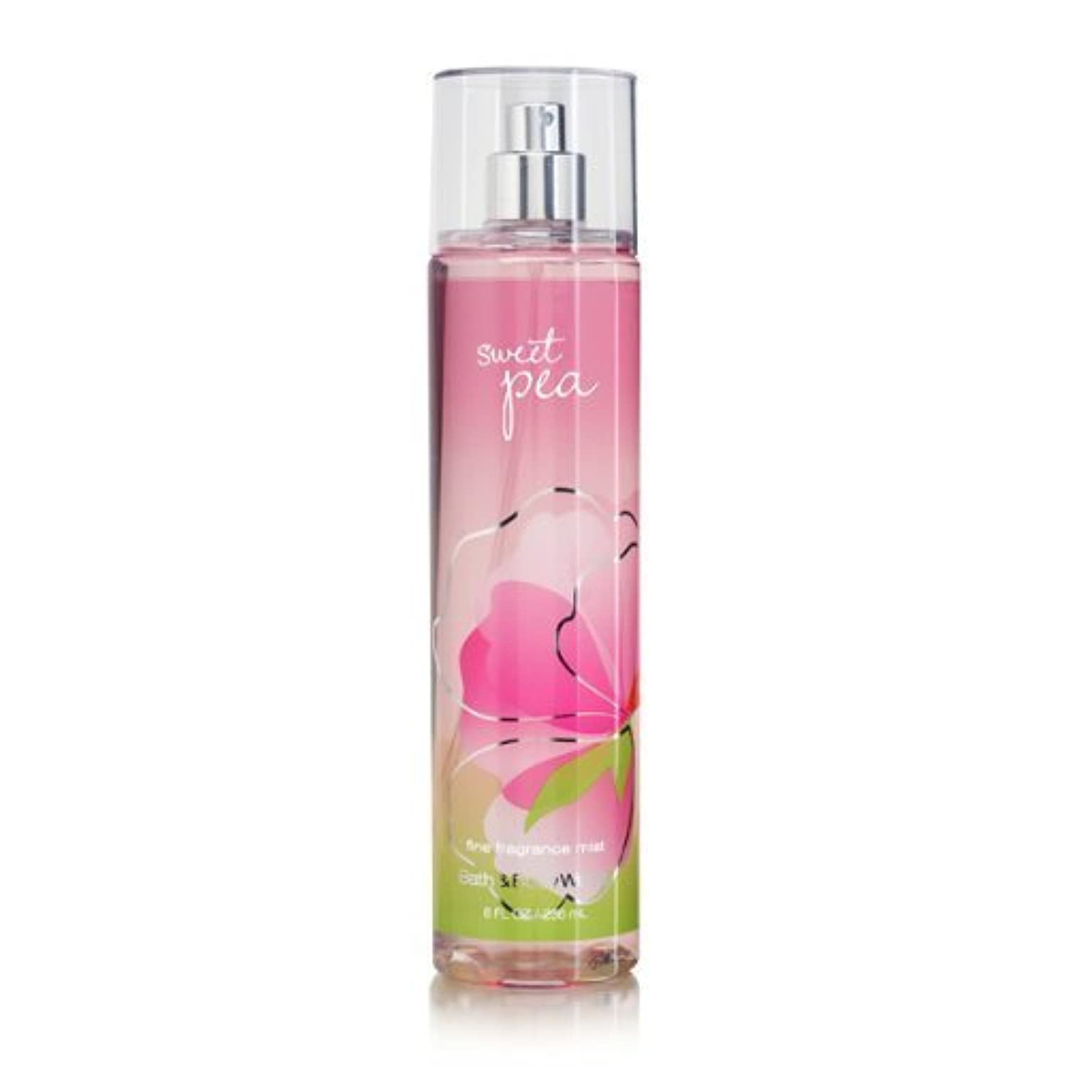 Bath & Body Works Sweet Pea mist bottle with soft floral scent for daily wear