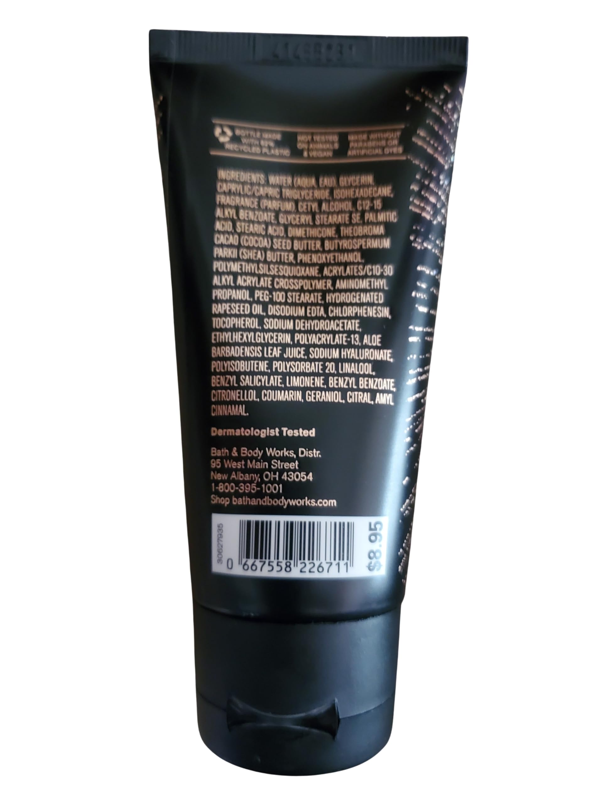 Bath & Body Works travel-size set pouch demonstrates portable hydration for trips.