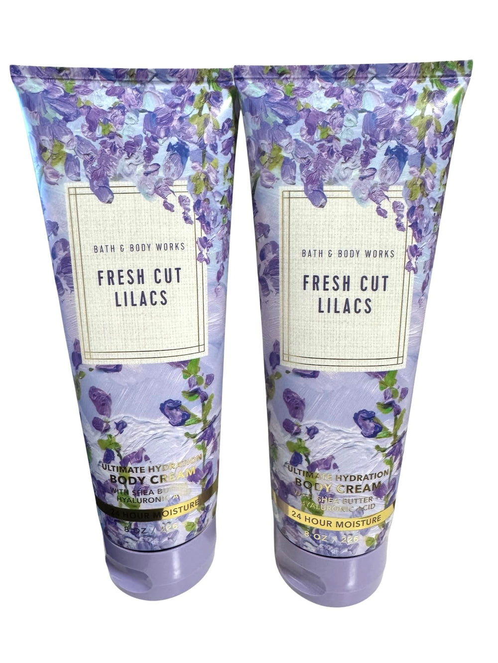 Bath & Body Works Ultimate Hydration Body Cream Fresh Cut Lilacs bottle delivering rich moisture